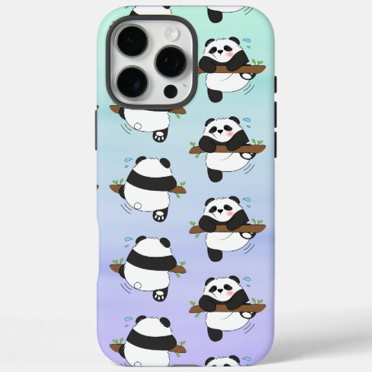 Coques Case-Mate iPhone Escalade Panda double face arrière (Verso)
