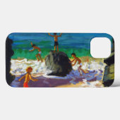 Coques Case-Mate iPhone escalade rochers Porthmeor beach St Ives 2013 (Verso (horizontal))