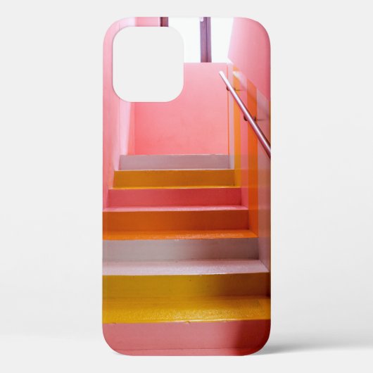 COQUES Case-Mate iPhone ESCALIER BLANC ET BROWN EN BOIS (Verso)
