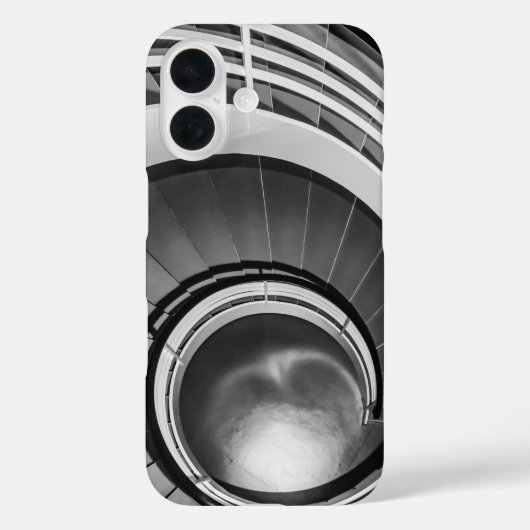 Coques Case-Mate iPhone Escalier circulaire BW (Verso)