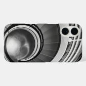 Coques Case-Mate iPhone Escalier circulaire BW (Verso (horizontal))
