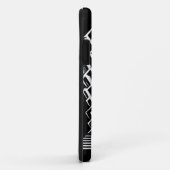 Coques Case-Mate iPhone Escalier monochromatique : Obélisque des contraste (Dos/Droite)