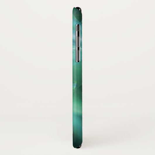 COQUES Case-Mate iPhone ESCALIERS FRACTAUX EN TURQOISE BLEU TURQUOISE VERT (Dos/Gauche)