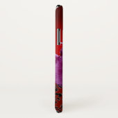 COQUES Case-Mate iPhone ESCALIERS ROUGES ROSE, BERRIES FLORAL DAMASK MONOG (Dos/Droite)