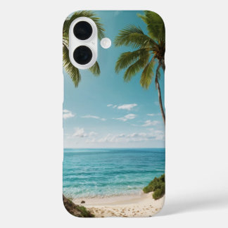 Coques iPhone 16 Escape Azure