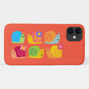 Case-Mate iPhone Case Escargots heureux escargots mignons