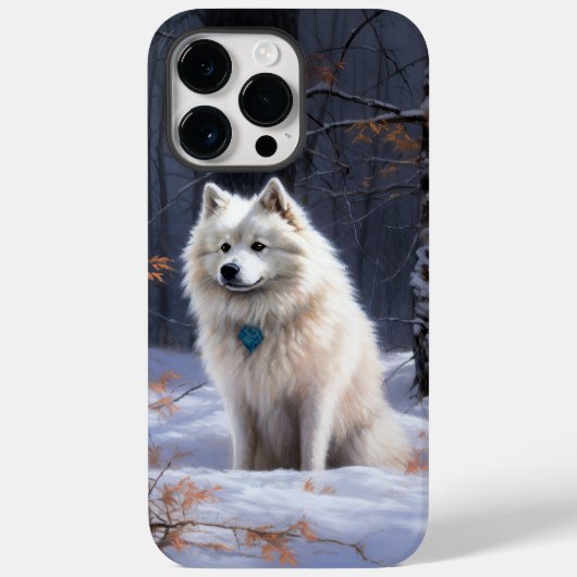 Coques Case-Mate iPhone Eskimo Américain Noël sous la Neige (Verso)