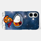 Coques Case-Mate iPhone ESPACE | Astronaute de Snoopy (Verso (horizontal))