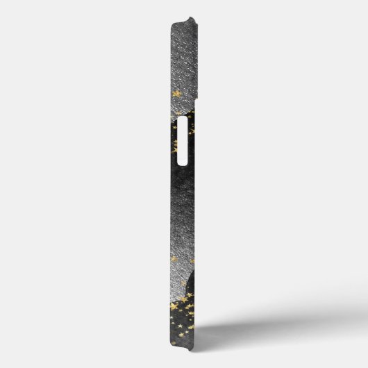 Coques Case-Mate iPhone Espace étoile cosmique noir gris (Verso / Droite)