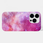 Coques Case-Mate iPhone Espace extra-atmosphérique Galaxie rose Magenta (Verso (horizontal))