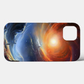 Coques Case-Mate iPhone Espace extra-atmosphérique Sci Wi Art paysage (Verso (horizontal))