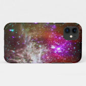 Coques Case-Mate iPhone Espace - Nébuleuse Pacman (Dos (Horizontal))