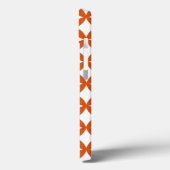 Coques Case-Mate iPhone Espace positif et négatif brûlé orange (Verso / Gauche)
