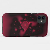 Coques Case-Mate iPhone espace rouge (Dos (Horizontal))