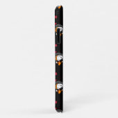 Coques Case-Mate iPhone ESPACE | Snoopy Space Suit Motif noir (Dos/Droite)
