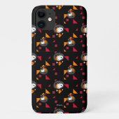 Coques Case-Mate iPhone ESPACE | Snoopy Space Suit Motif noir (Dos)