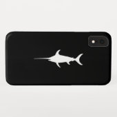 Coques Case-Mate iPhone Espadon blanc (Dos (Horizontal))