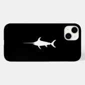 Coques Case-Mate iPhone Espadon blanc (Verso (horizontal))