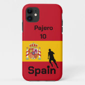 Coques Case-Mate iPhone Espagnol Football, personnalisable (Dos)