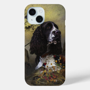 Coque Pour iPhone 15 Espagnol Springer anglais, Art