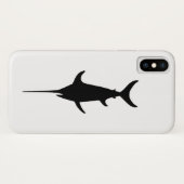 Coques Case-Mate iPhone Espèce noire (Dos (Horizontal))