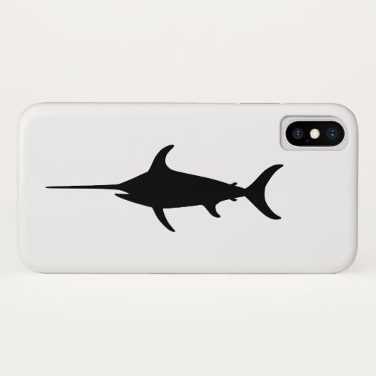 Coques Case-Mate iPhone Espèce noire (Dos (Horizontal))