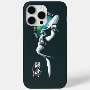 Coque iPhone 15 Pro Max Espoir pour la paix mondiale  