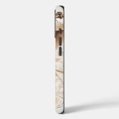Coques Case-Mate iPhone Espresso Martini Élégant Monogrammé (Verso / Gauche)