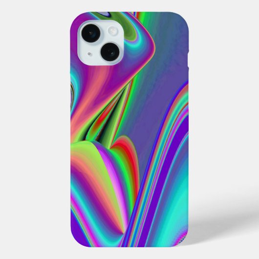 Coques Case-Mate iPhone Esprit de Brise d'Été, Abstrait 3D Rainbowart (Verso)