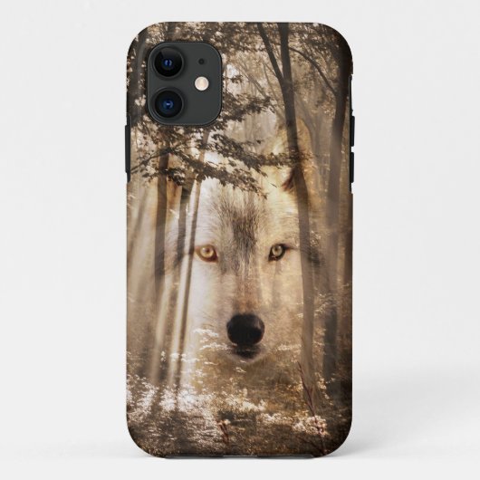 Coques Case-Mate iPhone Esprit de visage de loup (Dos)