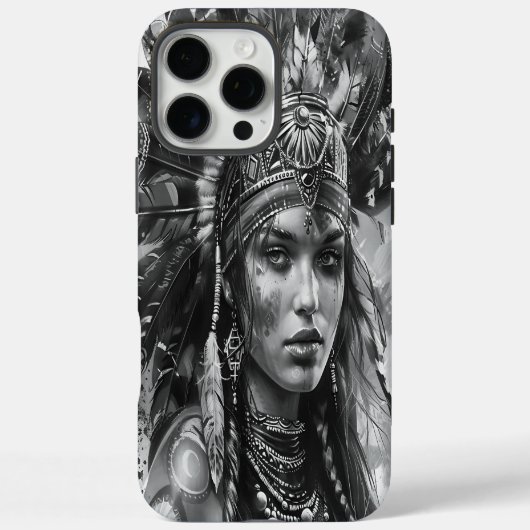 Coques Case-Mate iPhone Esprit guerrier indien en tenue (Verso)