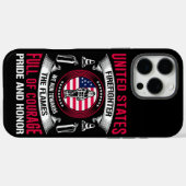 Coques Case-Mate iPhone Esprit héroïque d'un pompier (Verso (horizontal))