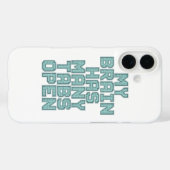 Coques Case-Mate iPhone Esprit surchargé et débordé identifiable (Verso (horizontal))