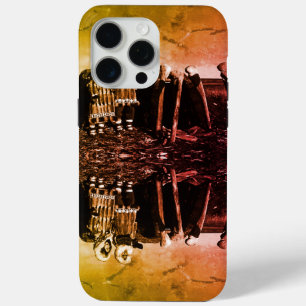 Coque iPhone 15 Pro Max Esquimau vêtu de fourrure vintage Alaska igloo de 