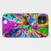 Coques Case-Mate iPhone Esquisse Imaginaire Art - Neon Abstrait Maj 1 (Dos (Horizontal))