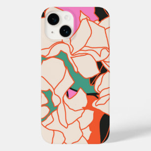 Coque Pour iPhone 14 Essence de bougainvilliers roses