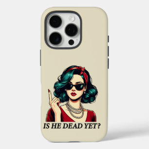 Coques iPhone 16 Pro Est-Il Mort, Mais Drôle De Dire Un Humour Sombre V