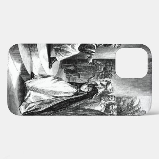 Coques Case-Mate iPhone Esther devant le roi (Verso (horizontal))