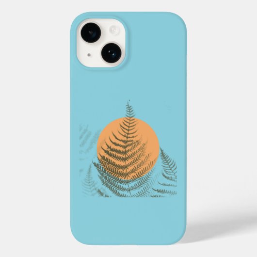 Coques Case-Mate iPhone Esthétique à feuillage persistant pour 2025 (Verso)