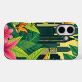 Coques Case-Mate iPhone esthétique de jungle urbaine (Verso (horizontal))