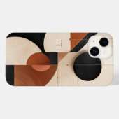 Coques Case-Mate iPhone Esthétique Géométrique Neutre de Luxe (Verso (horizontal))