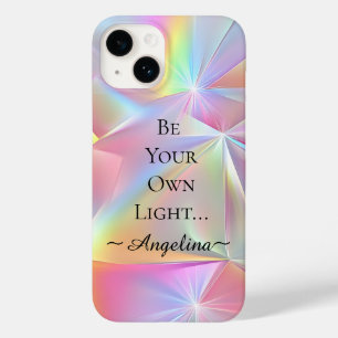 Coque Pour iPhone 14 Esthétique holographique