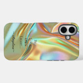 Coques Case-Mate iPhone Esthétique holographique (Verso (horizontal))