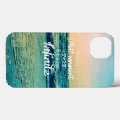 Coques Case-Mate iPhone Et à ce moment-là, je jure que nous étions infinis (Verso (horizontal))