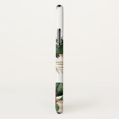 Coques Case-Mate iPhone Et ainsi l'aventure continue le feuillage tropical (Dos/Droite)