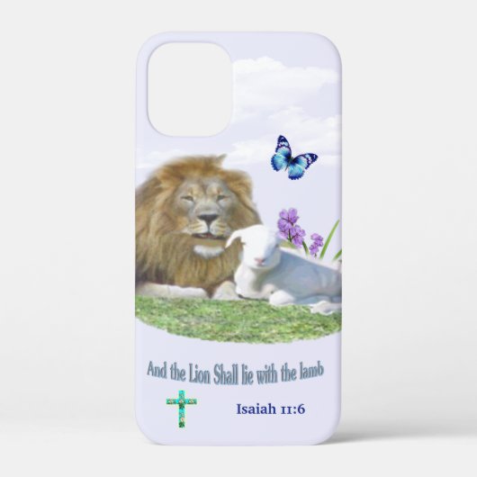 Coques Case-Mate iPhone Et le Lion couchera avec l'Agneau (Verso)