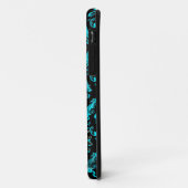 Coques Case-Mate iPhone Étain et turquoise Steampunk Casemate (Dos/Gauche)