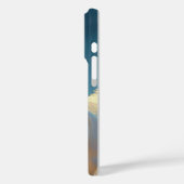 Coques Case-Mate iPhone Étalon blanc nom personnalisé (Verso / Gauche)
