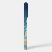 Coques Case-Mate iPhone Étalon blanc nom personnalisé (Verso / Droite)