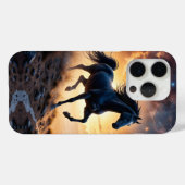 Coques Case-Mate iPhone Étalon noir dans le désert (Verso (horizontal))